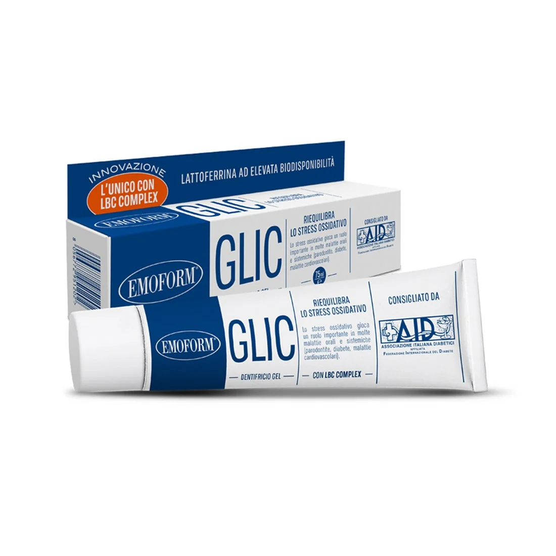 Emoform Glic Dentifricio Quotidiano Antiossidante 75 ml