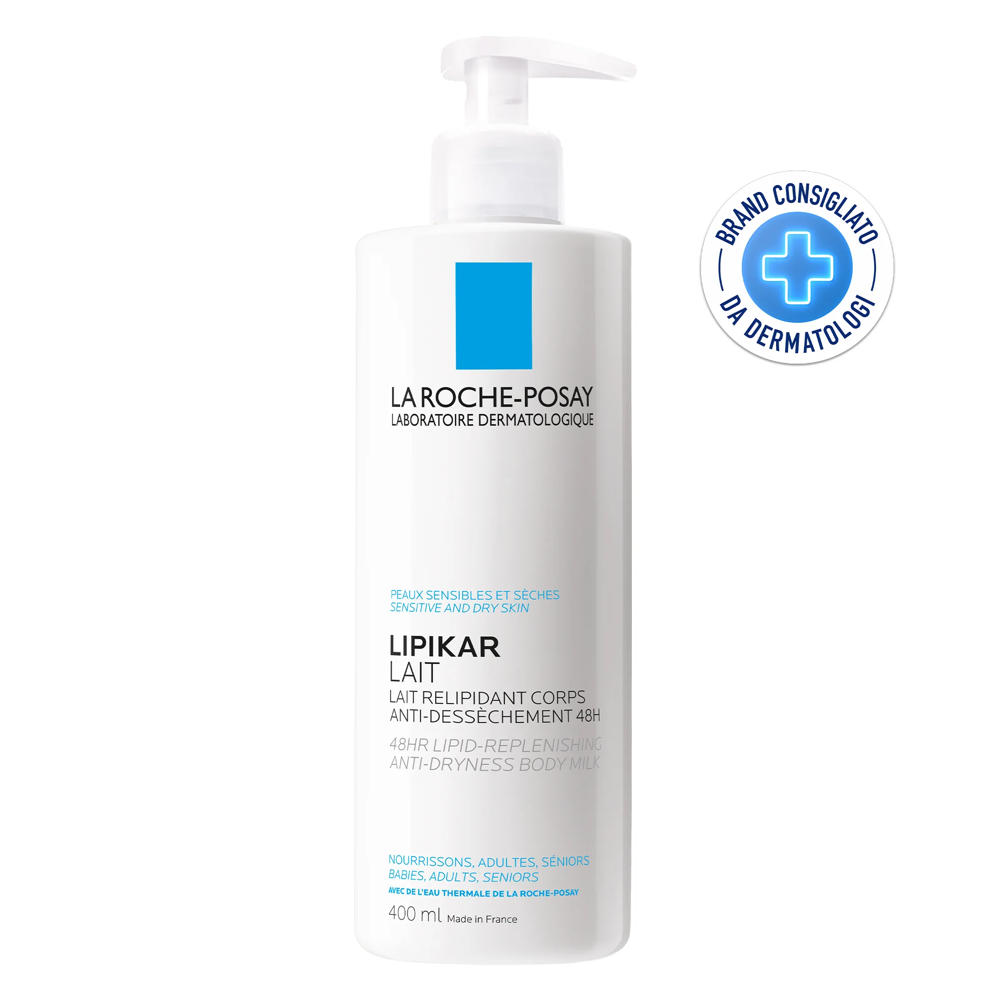La Roche Posay Lipikar Latte Corpo 400 Ml Idratante Nutriente