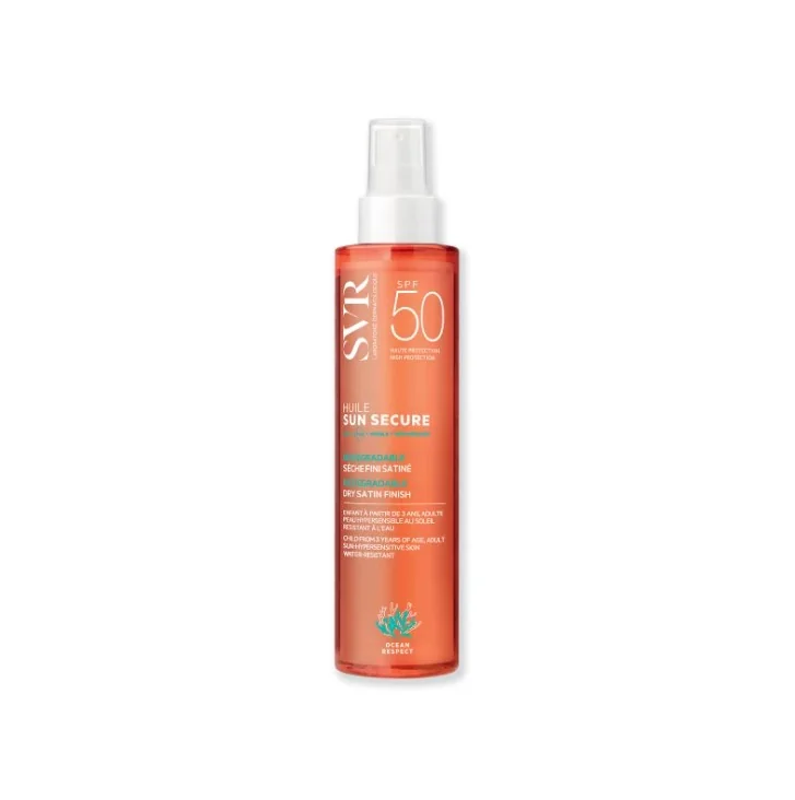 SVR Sun Secure Huile Seche SPF 50+ Nuova Formula 200 ml Olio Secco