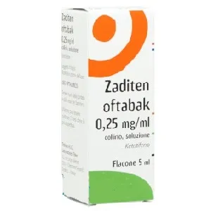 Zaditen Oftabak 0,25 mg/ml Collirio 5 ml