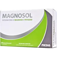 Magnosol Integratore di Magnesio e Potassio 20 Bustine Effervescenti