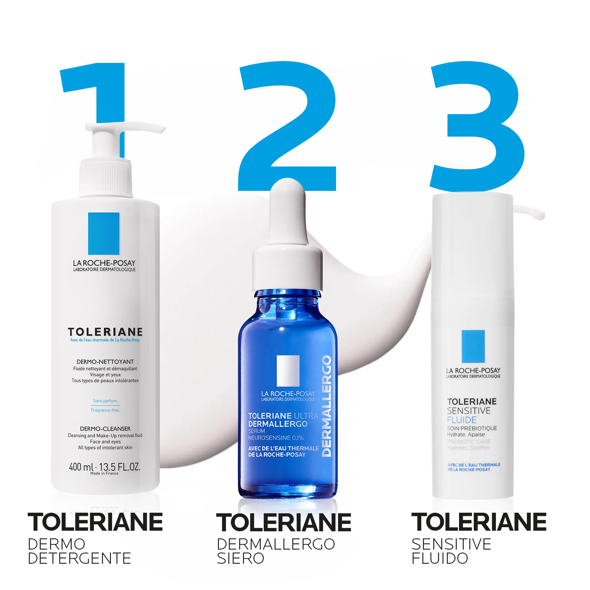 La Roche Posay Toleriane Sensitive Fluido 40 Ml Trattamento lenitivo protettivo