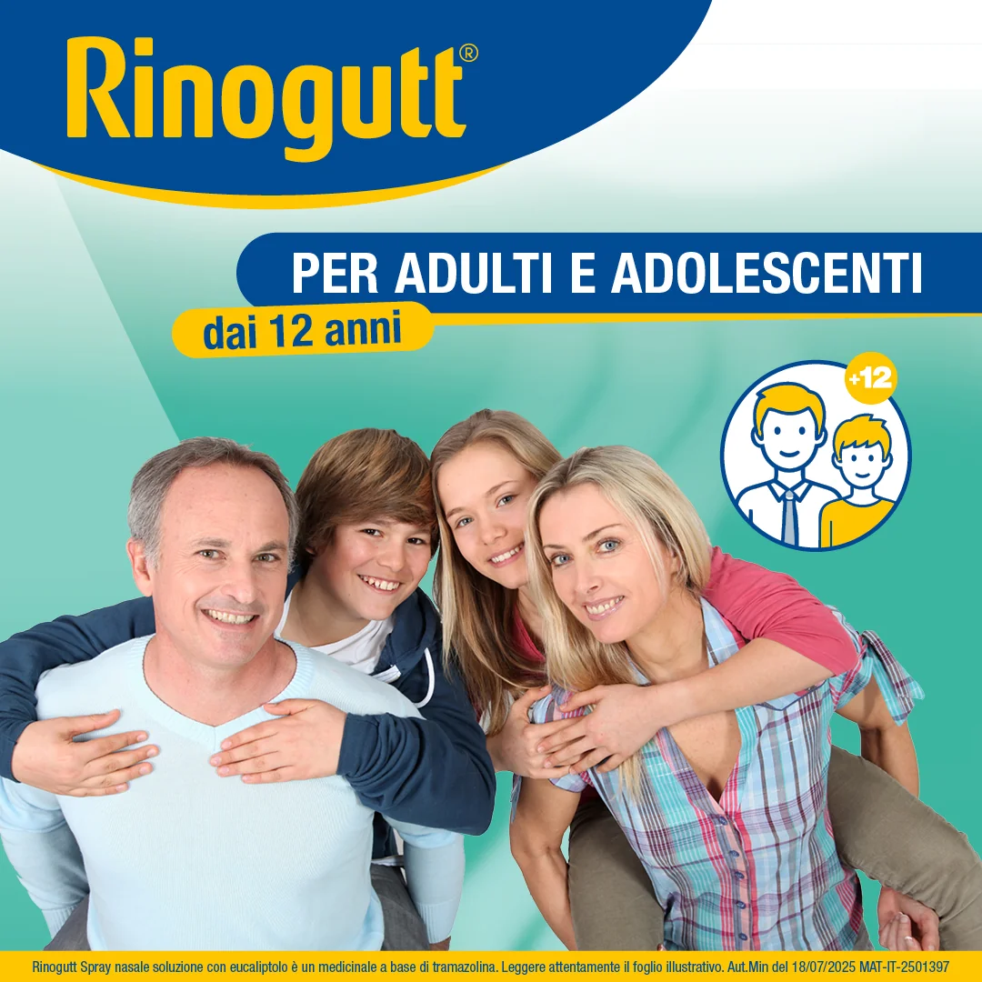 Rinogutt Spray Nasale Eucalipto 1mg/ml 10 ml Tramazolina