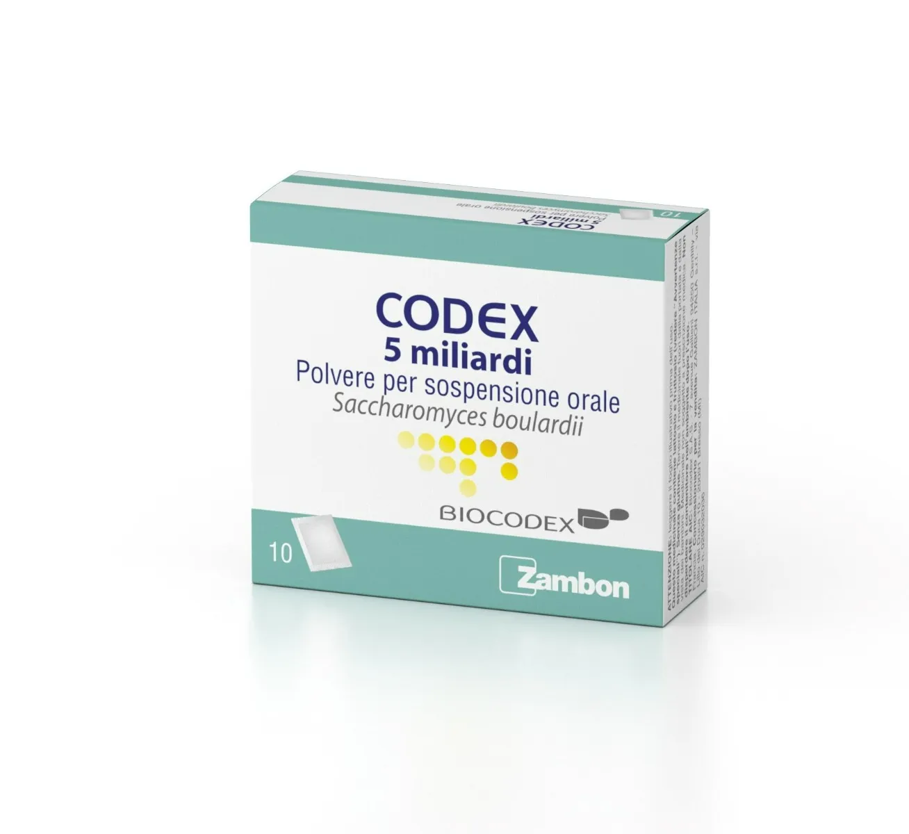 Codex 5 miliardi 250 mg 10 Bustine