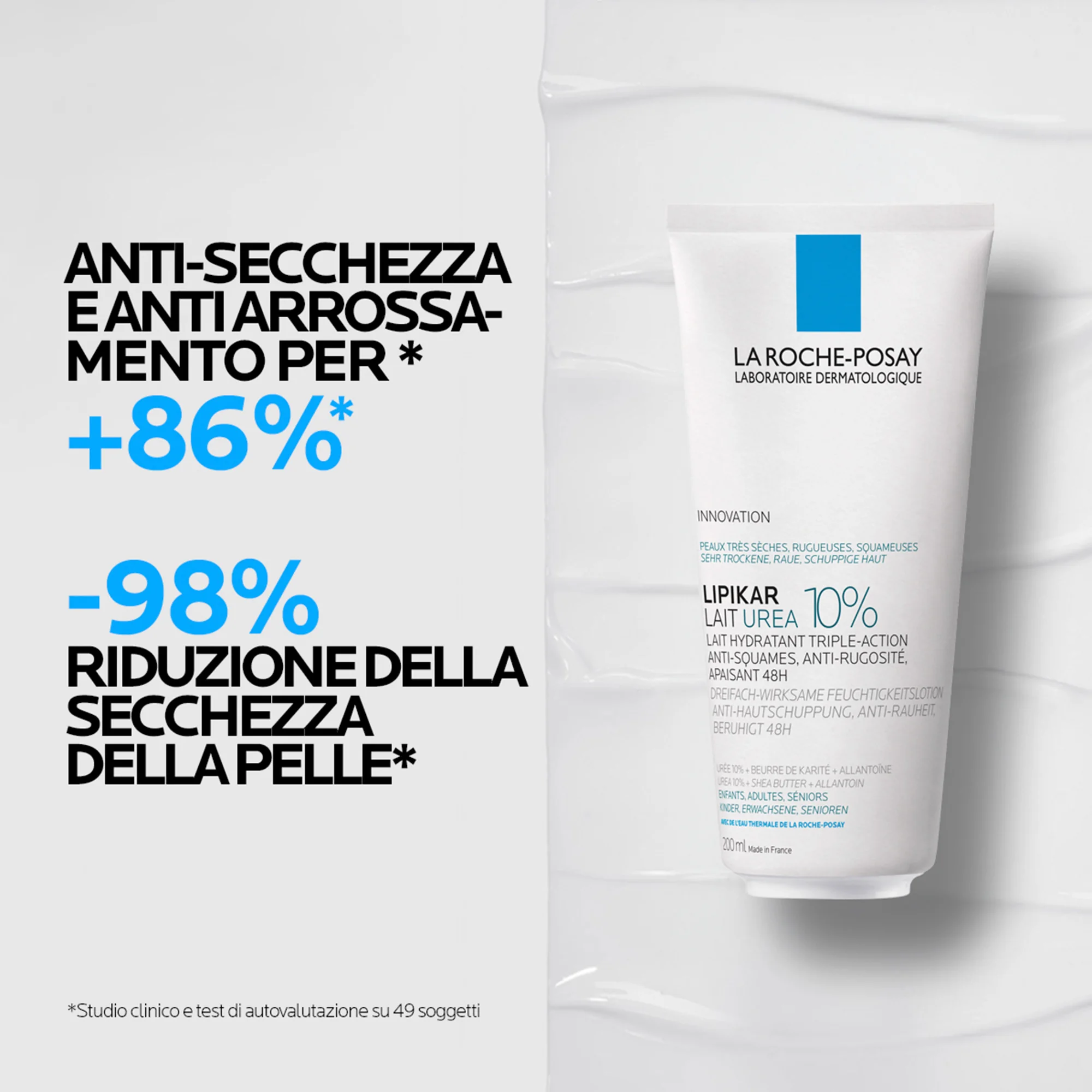 La Roche Posay Lipikar Latte Urea 10% 200 Ml Idratante corpo