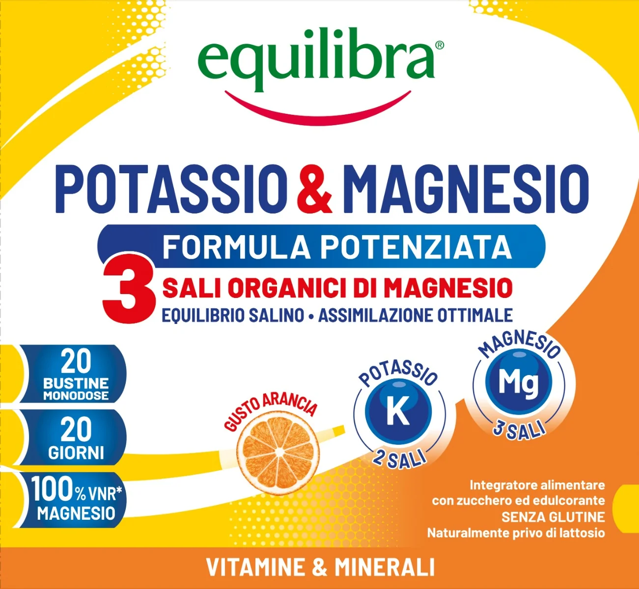 Potassio & Magnesio 3 20 Bustine Sali Minerali