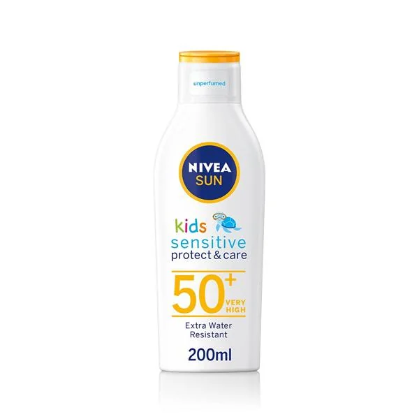 Nivea Sun Lotion Babies & Kids Sensitive SPF50 Protezione Solare bambini