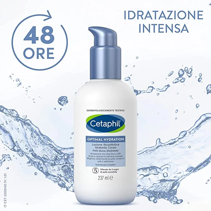 Cetaphil Optimal Hydration Idratante Corpo 473 Ml Lozione Idratante Ricostitutiva