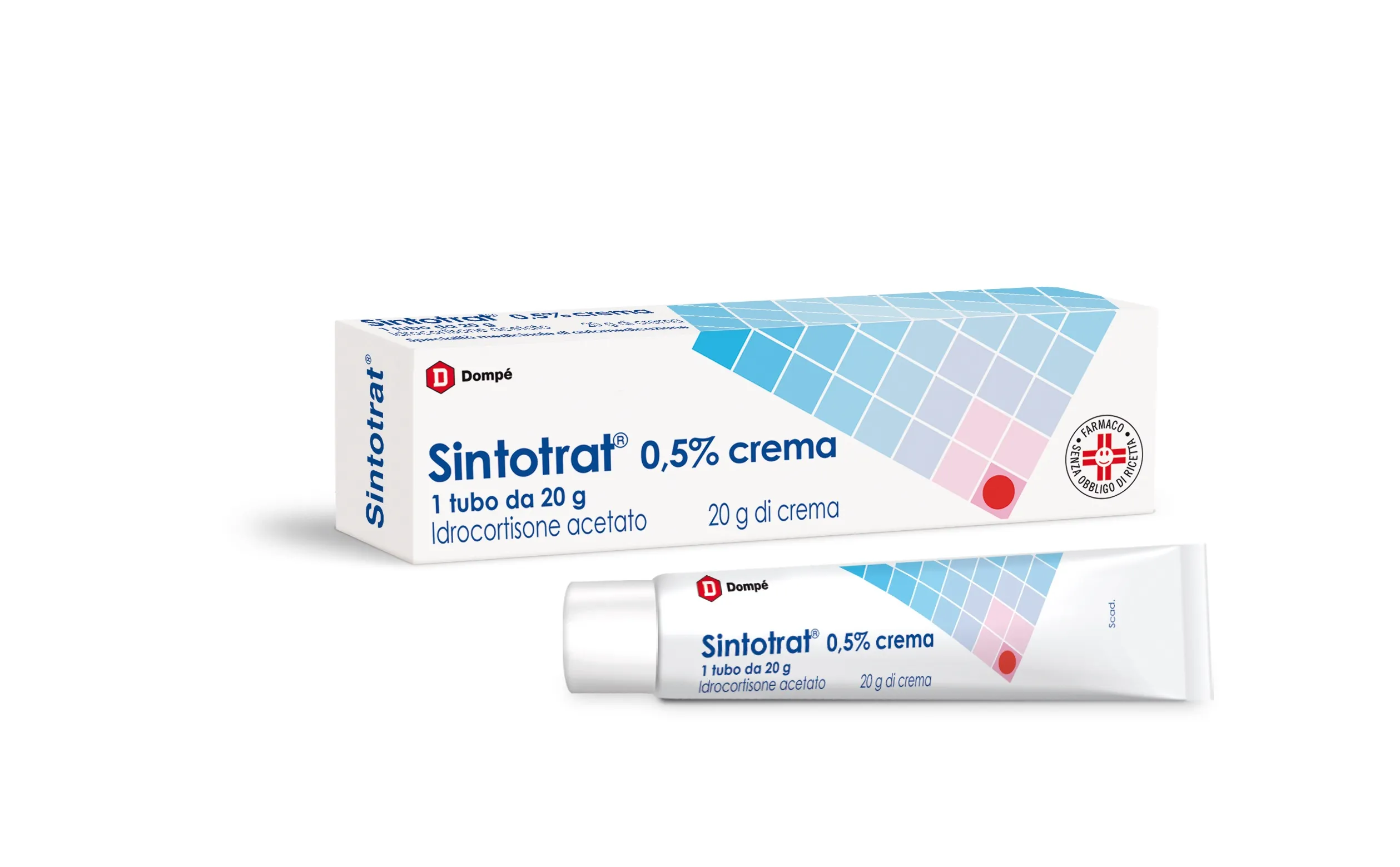 Sintotrat Crema Dermatologica 0,5% Idrocortisone acetato 20 g