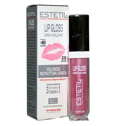 Estetil Lipgloss IdraVolume Colore 03 Sweet Rose Lucidalabbra Volumizzante