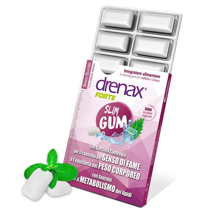 Drenax Forte Slim Integratore Dimagrante 9 gum