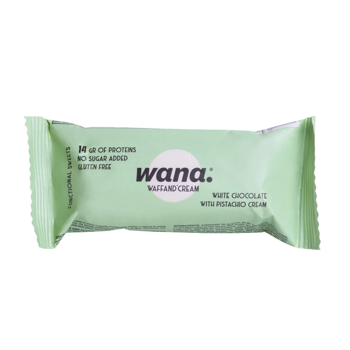 Wana Barretta Pistacchio 43G Senza Glutine