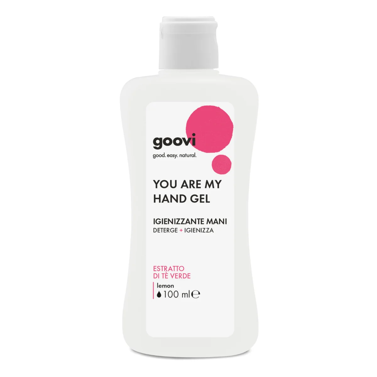 Goovi Gel Igienizzante Mani 100 ml Detergente Senza Acqua