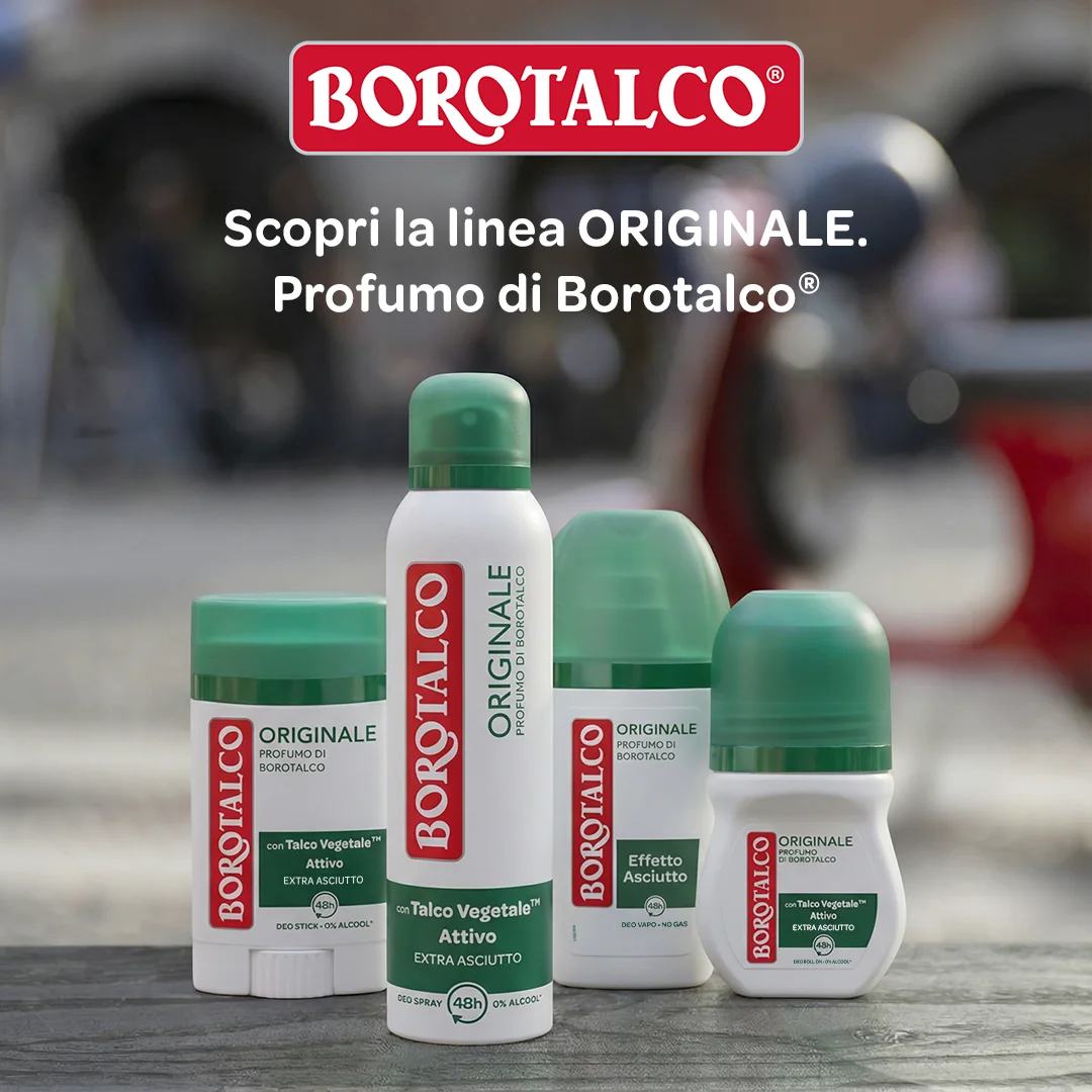 Borotalco Deo Roll Originale 50 ml Deodorante roll-on 48h