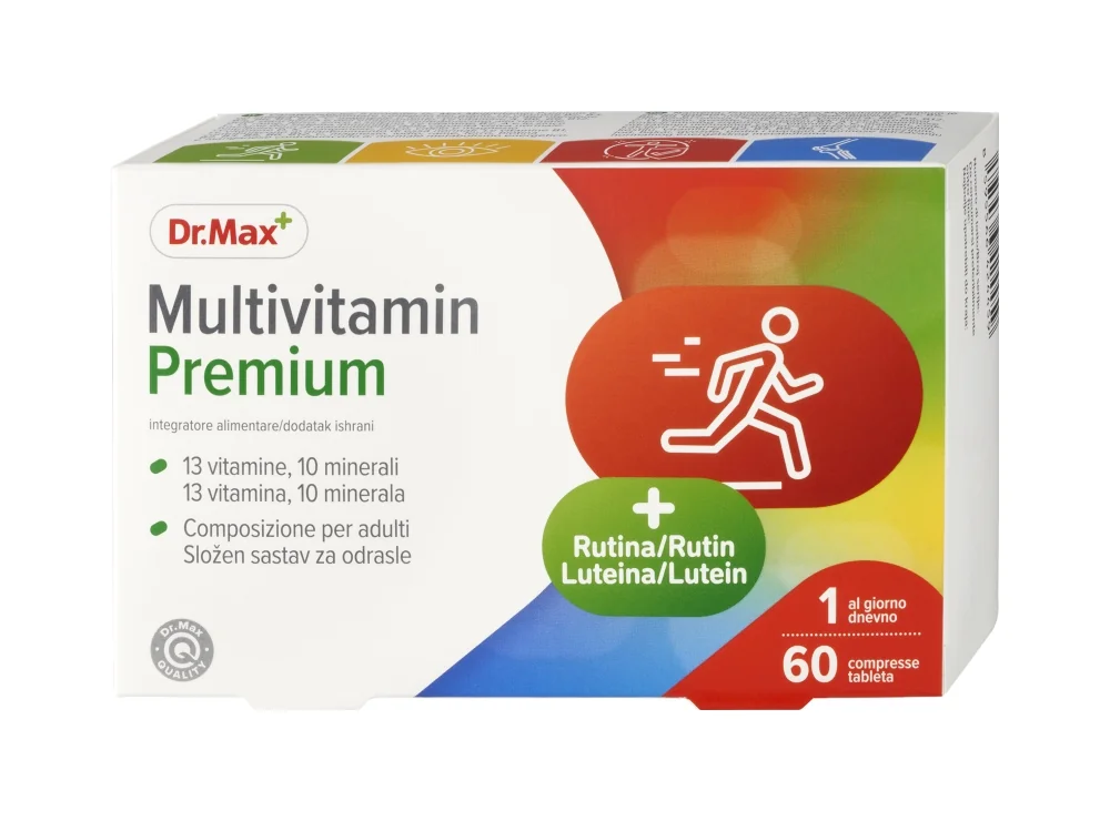 Dr. Max Multivitaminico Premium 60 Compresse Multivitaminico