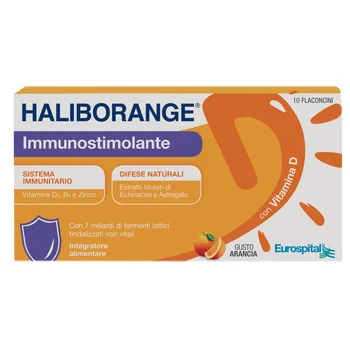 Haliborange Immunostimolante 10 Flaconcini Integratore Difese Immunitarie
