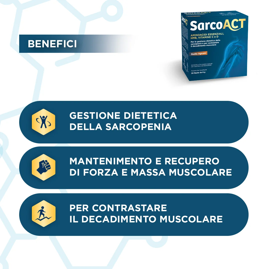 Sarcoact 30 Buste Da 8 G Senza Glutine
