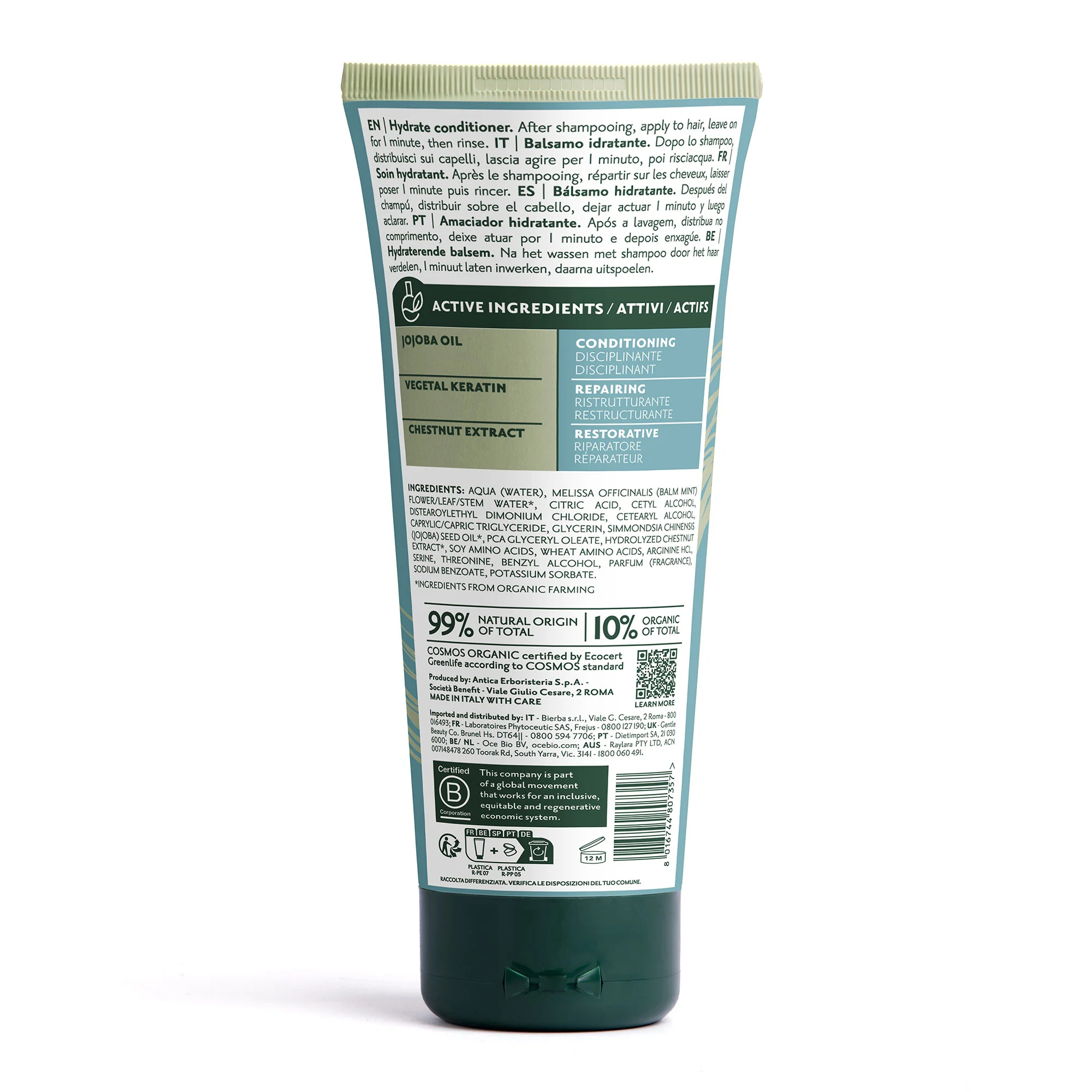 Herbatint Hydrate Conditioner 200 ml Idratante e Districante