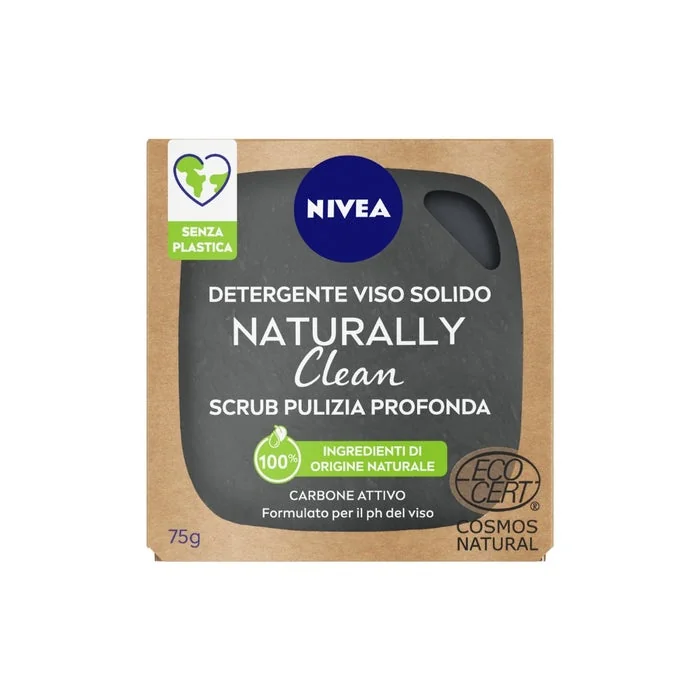 Nivea Naturally Clean Scrub Solido Pulizia Profonda