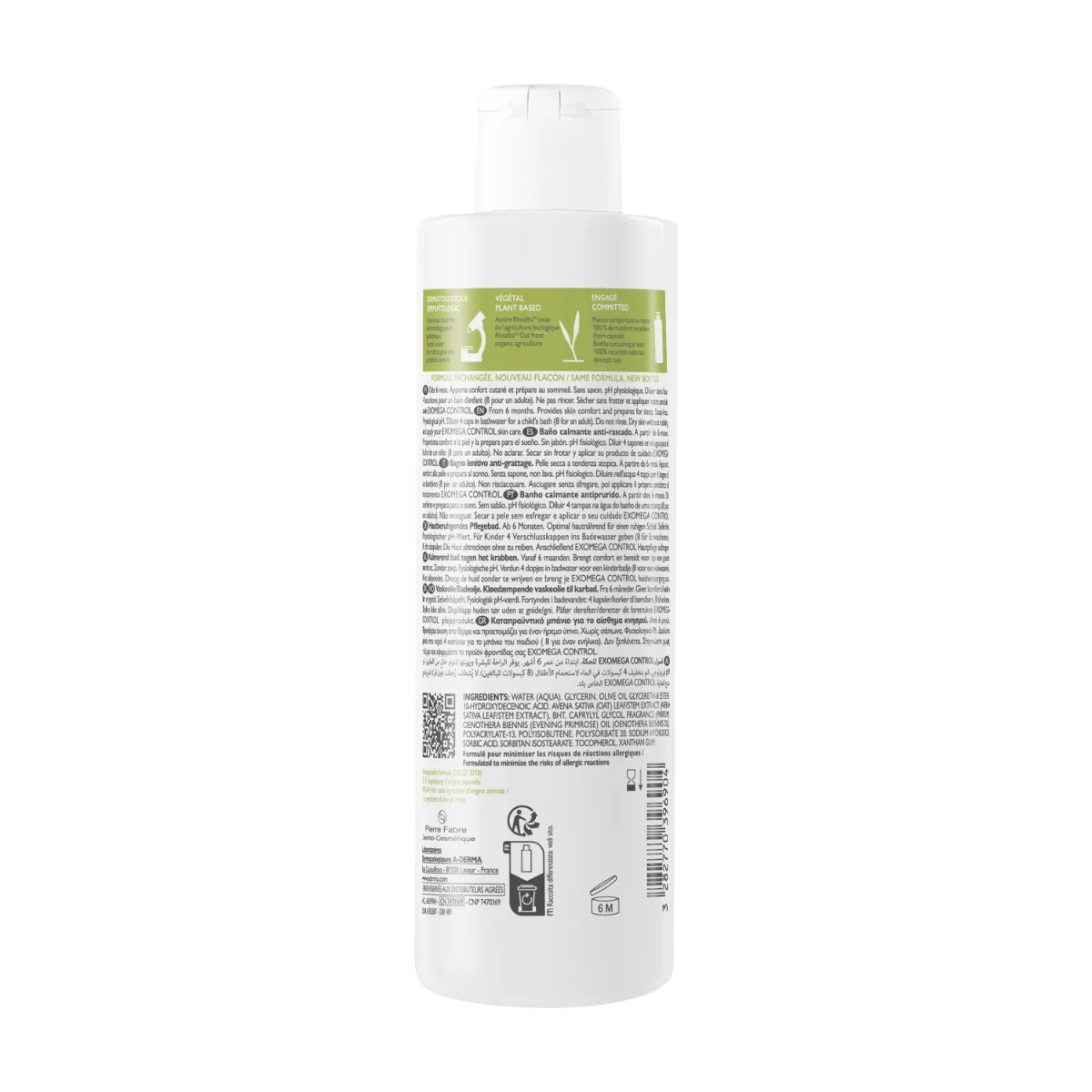 Exomega Control Bagno Lenitivo 200 Ml