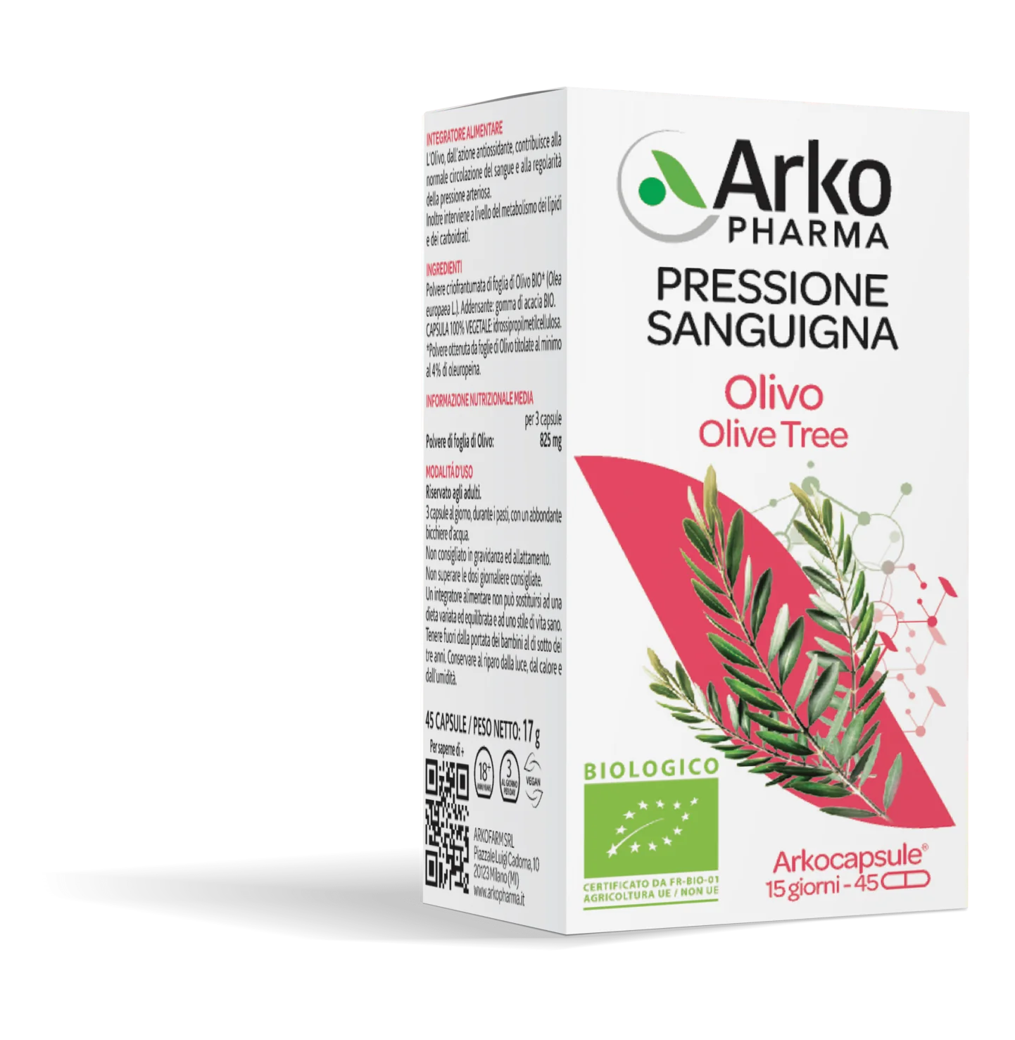 Arkopharma Olivo 45 Capsule Antiossidante