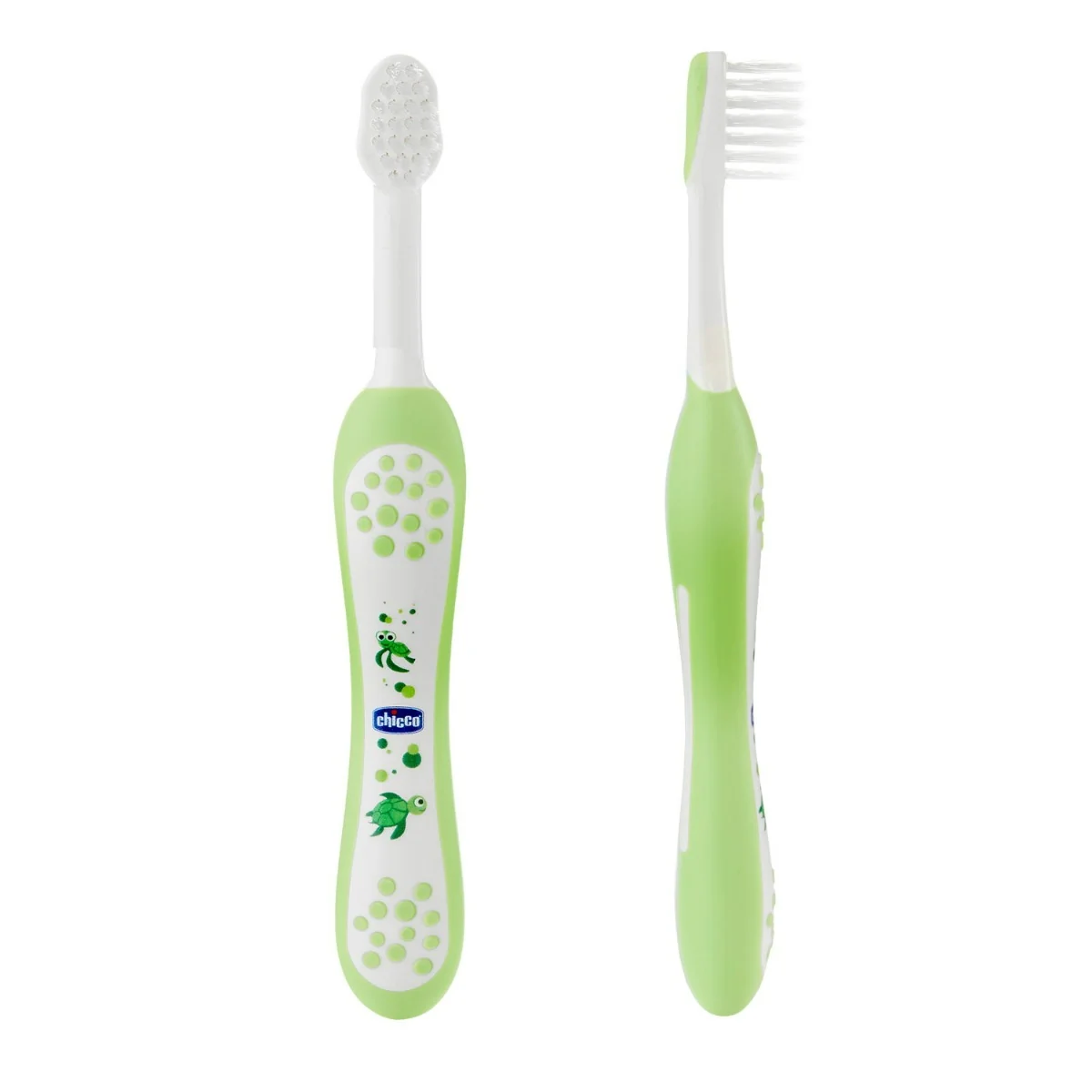 Chicco Spazzolino Verde 6 mesi