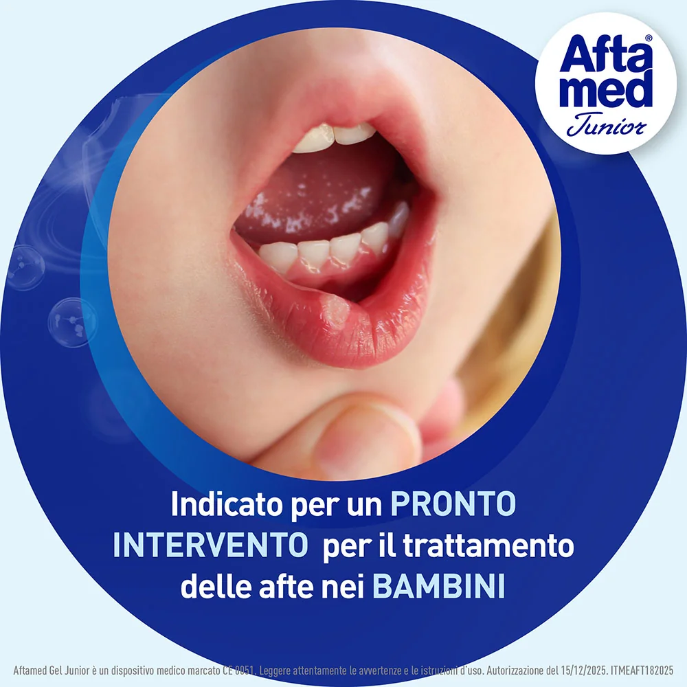 Aftamed Junior Gel 10Ml con Acido Ialuronico