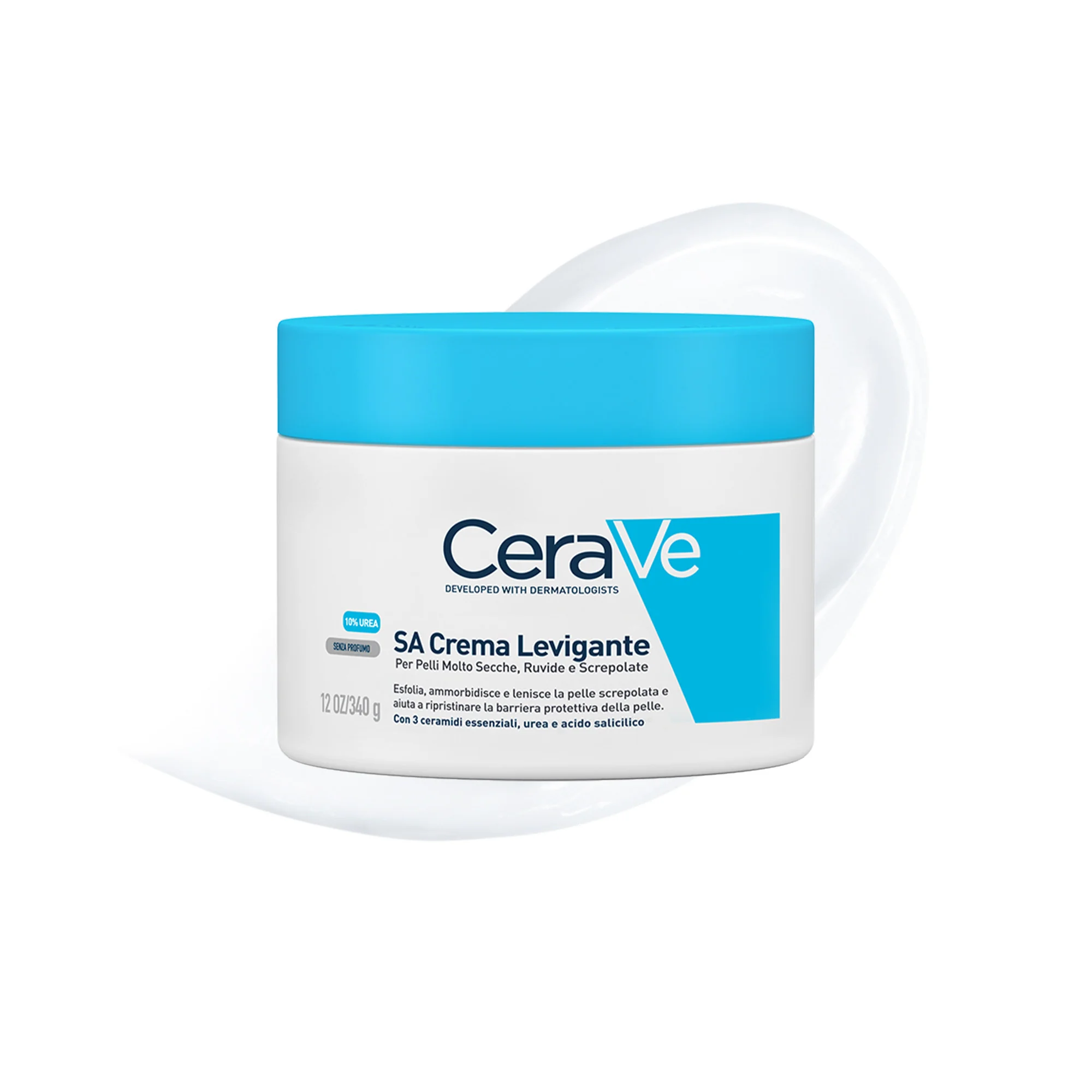 Cerave SA Crema Levigante 340 g 10% Urea e Acido Salicilico