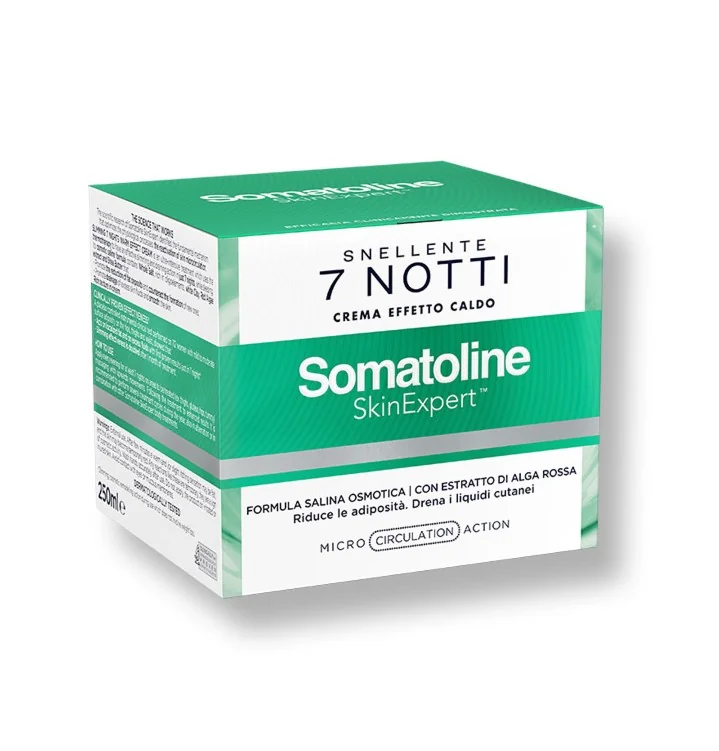 Somatoline Cosmetic Snellente 7 Notti Crema 250 ml Effetto Caldo