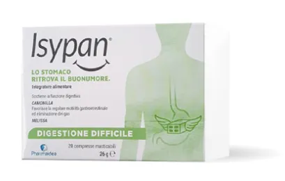 Isypan Digestione Difficile 20 Compresse Masticabili