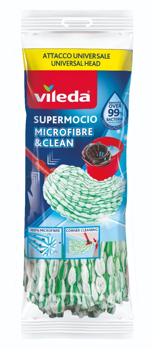 Vileda Mocio Microfibre Clean Con Attacco Universale