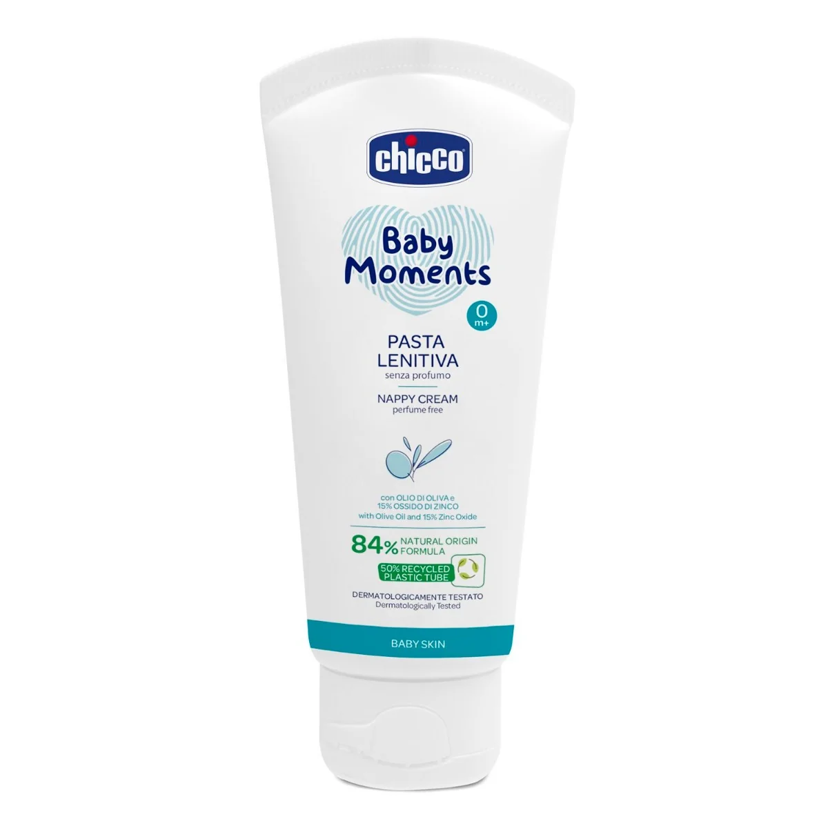 Chicco Baby Moments Pasta Cambio Delicata 100 Ml Azione Lenitiva