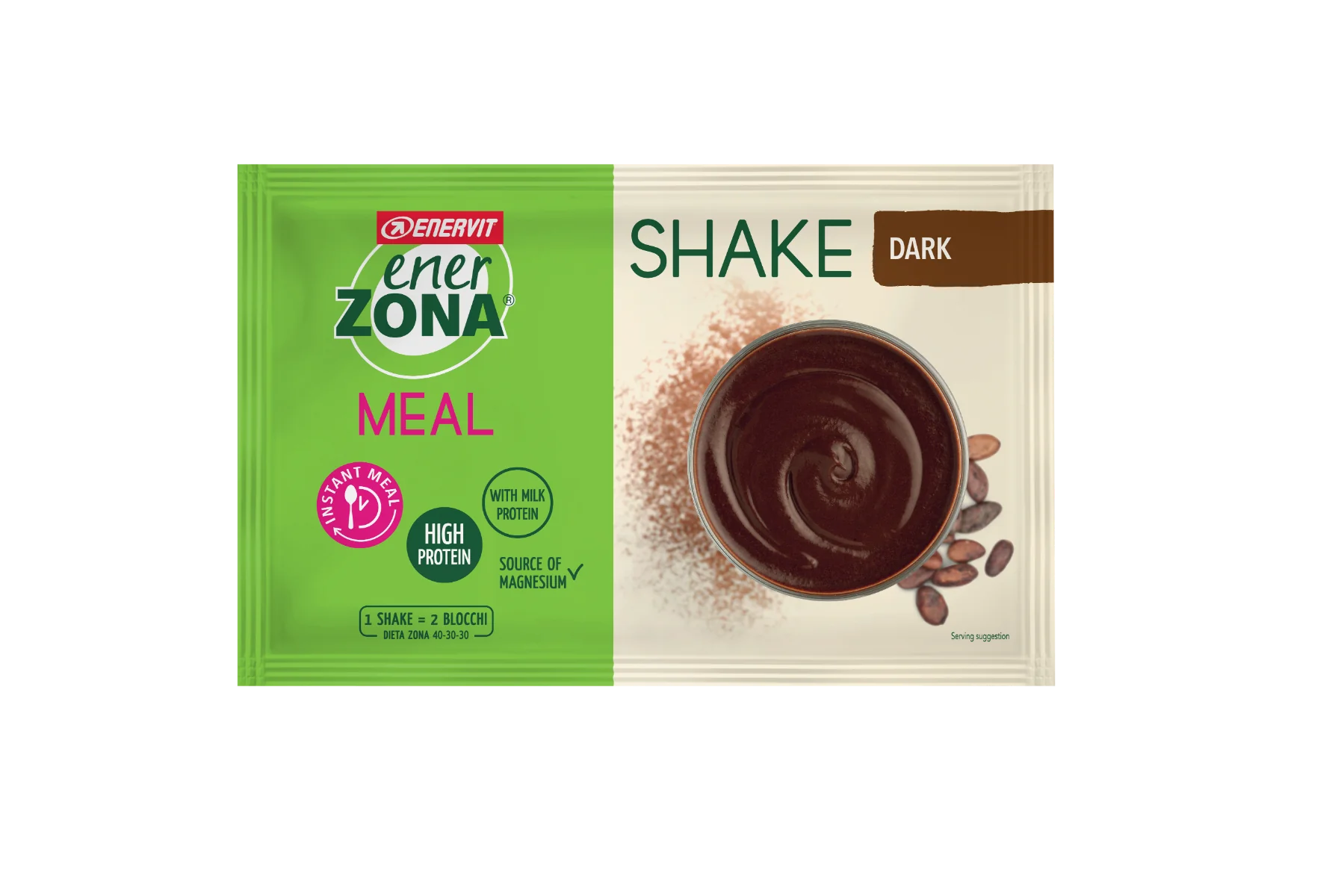 Enerzona Instant Meal Cioccolato 1 Busta Sport ed Energia