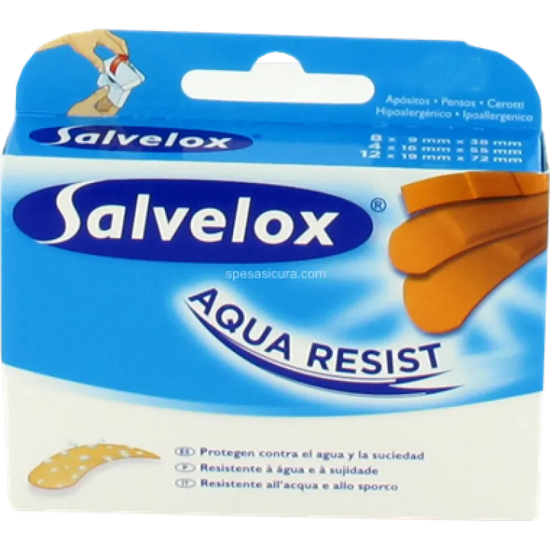 Salvelox Aqua Resist 25 Cerotti Assortiti 