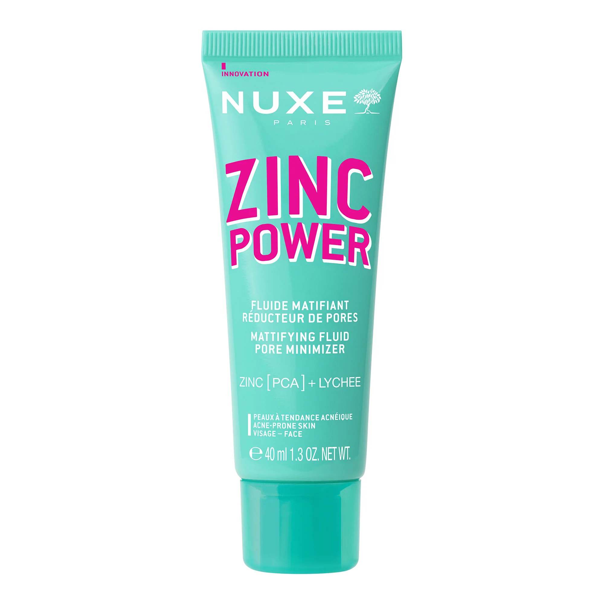 Nuxe Zinc Power Fluido opacizzante 40 ml Pelli a tendenza acneica