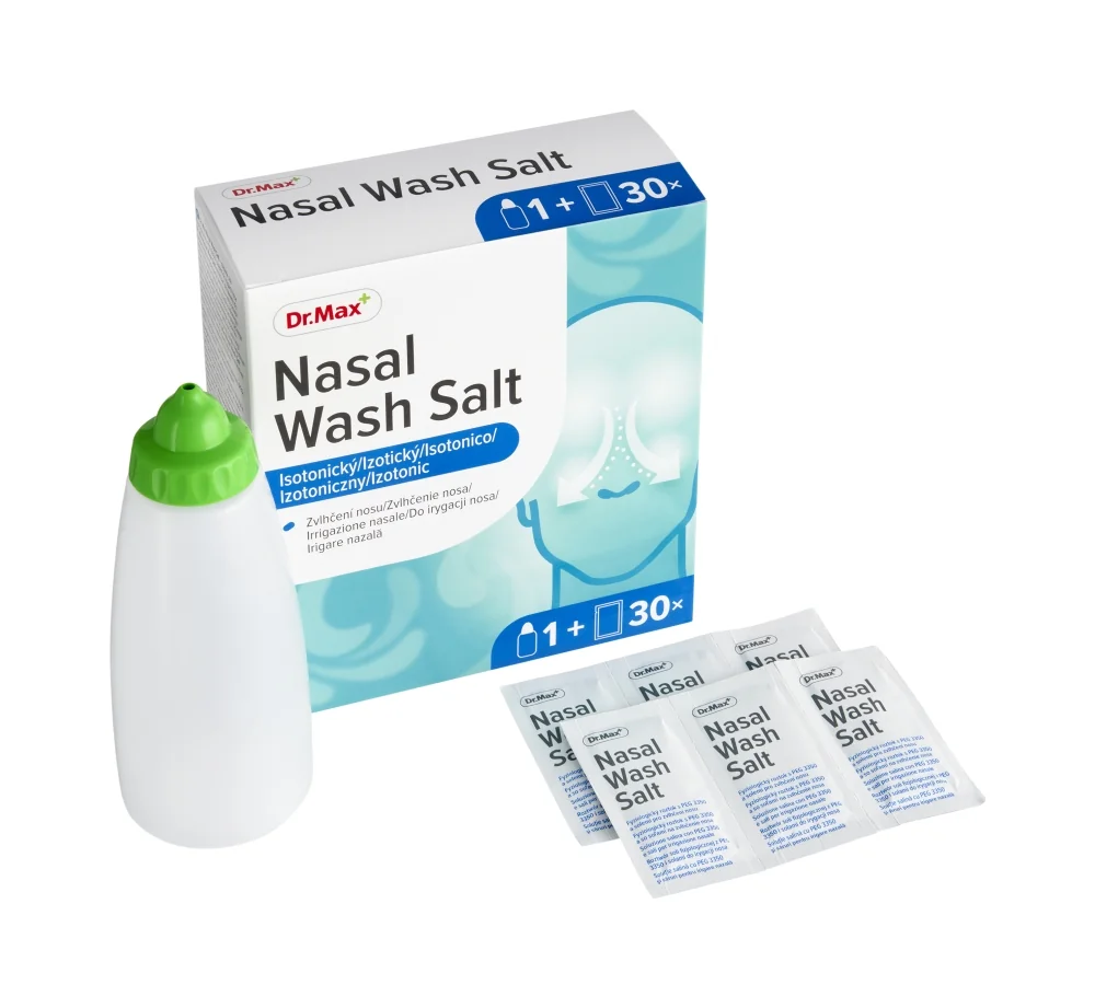 Dr. Max Lavaggi Nasali 30 Bustine + Bottiglietta Igiene Nasale