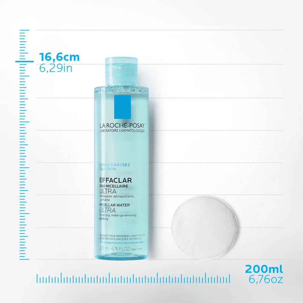 La Roche Posay Effaclar Acqua Micellare 200 Ml Detergente viso