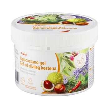 Dr. Max Gel Ippocastano Effetto Caldo 350 ml Stimola e Rigenera la Pelle