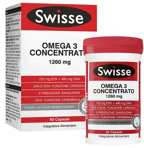 SWISSE OMEGA 3 CONC 60 CAPSULE