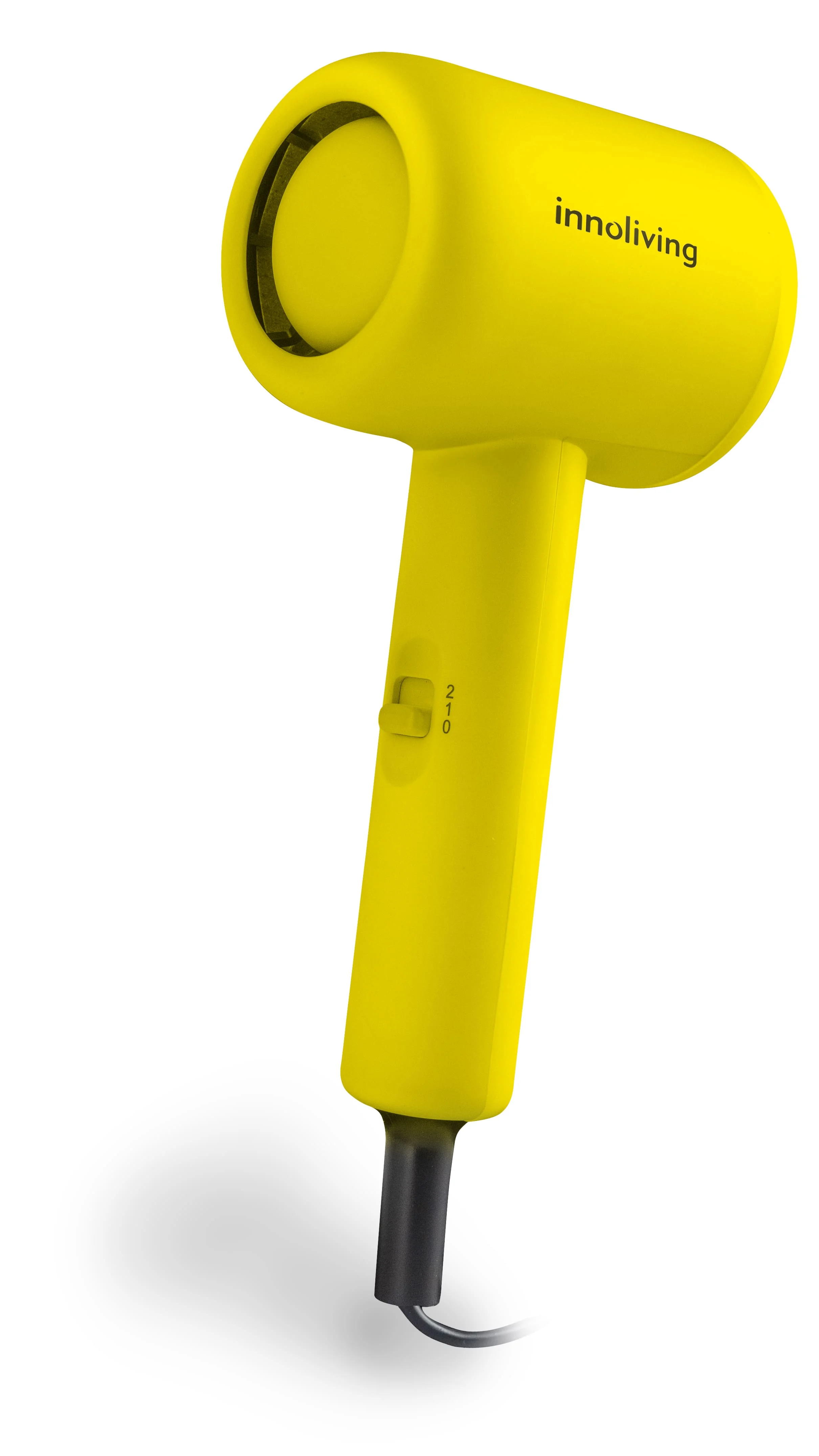 Innoliving Asciugacapelli 1000W Giallo Mini