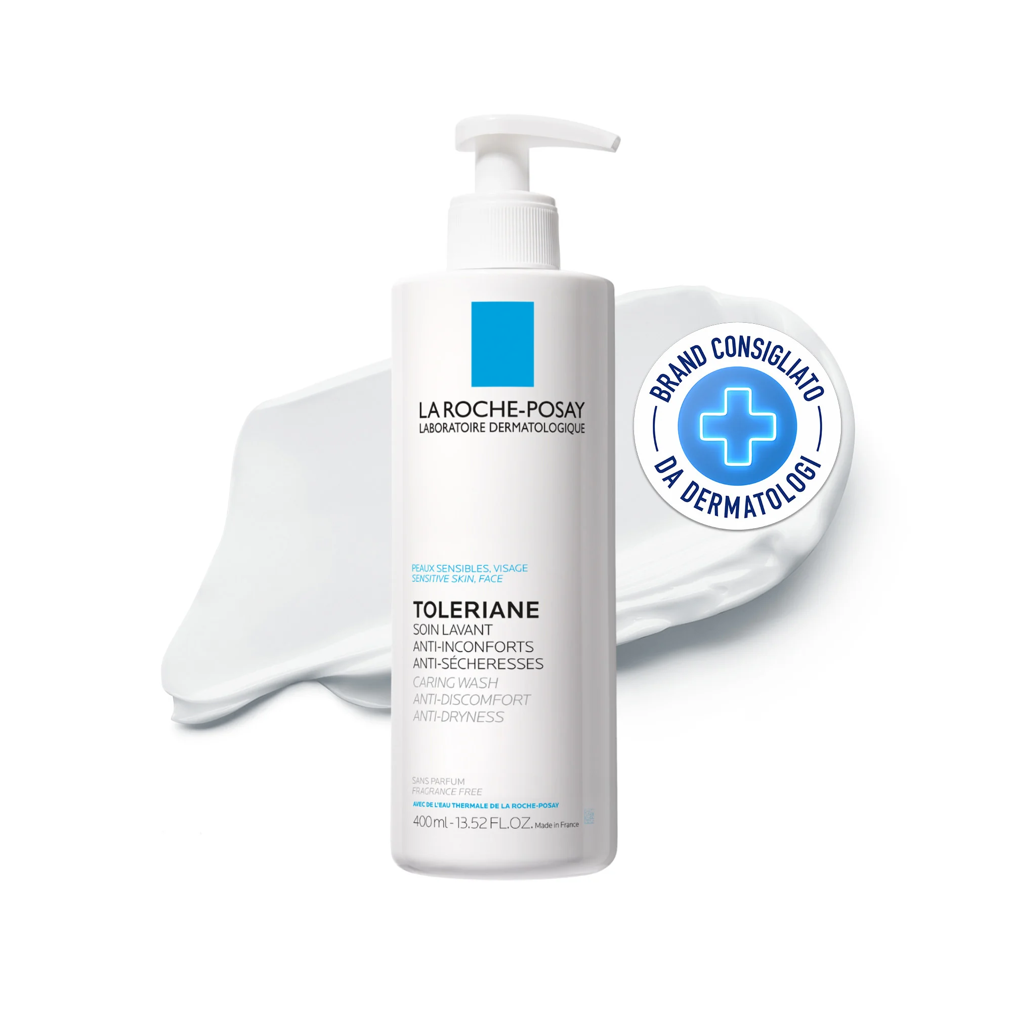 La Roche Posay Toleriane Crema Detergente 400 Ml Struccante ad uso quotidiano