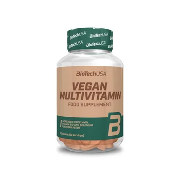 Biotechusa Vegan Multivitamin 60 Compresse Senza Lattosio
