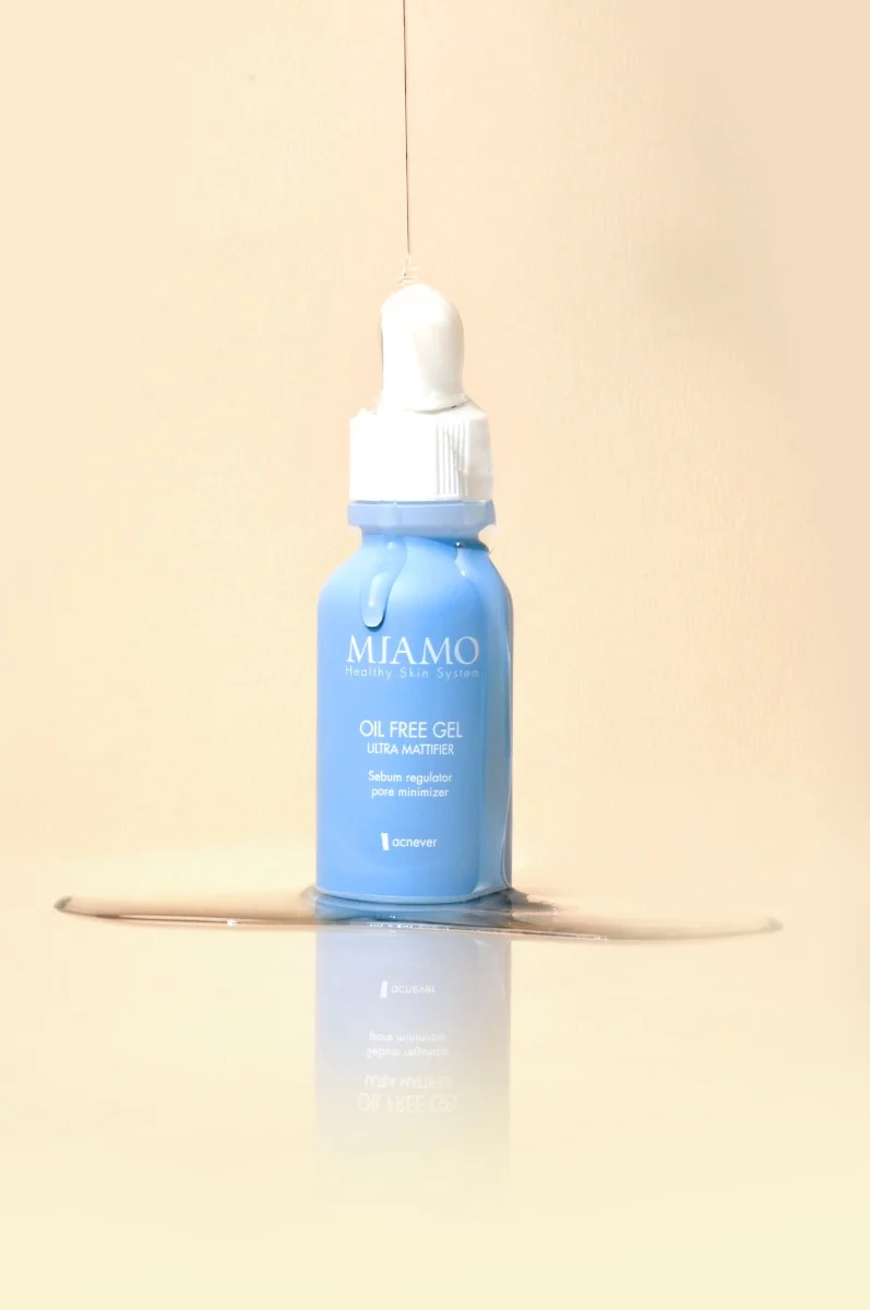 Miamo Acnever Oil Free Gel Ultra Mattifier 30 ml Gel Viso Idratante Sebo Regolatore