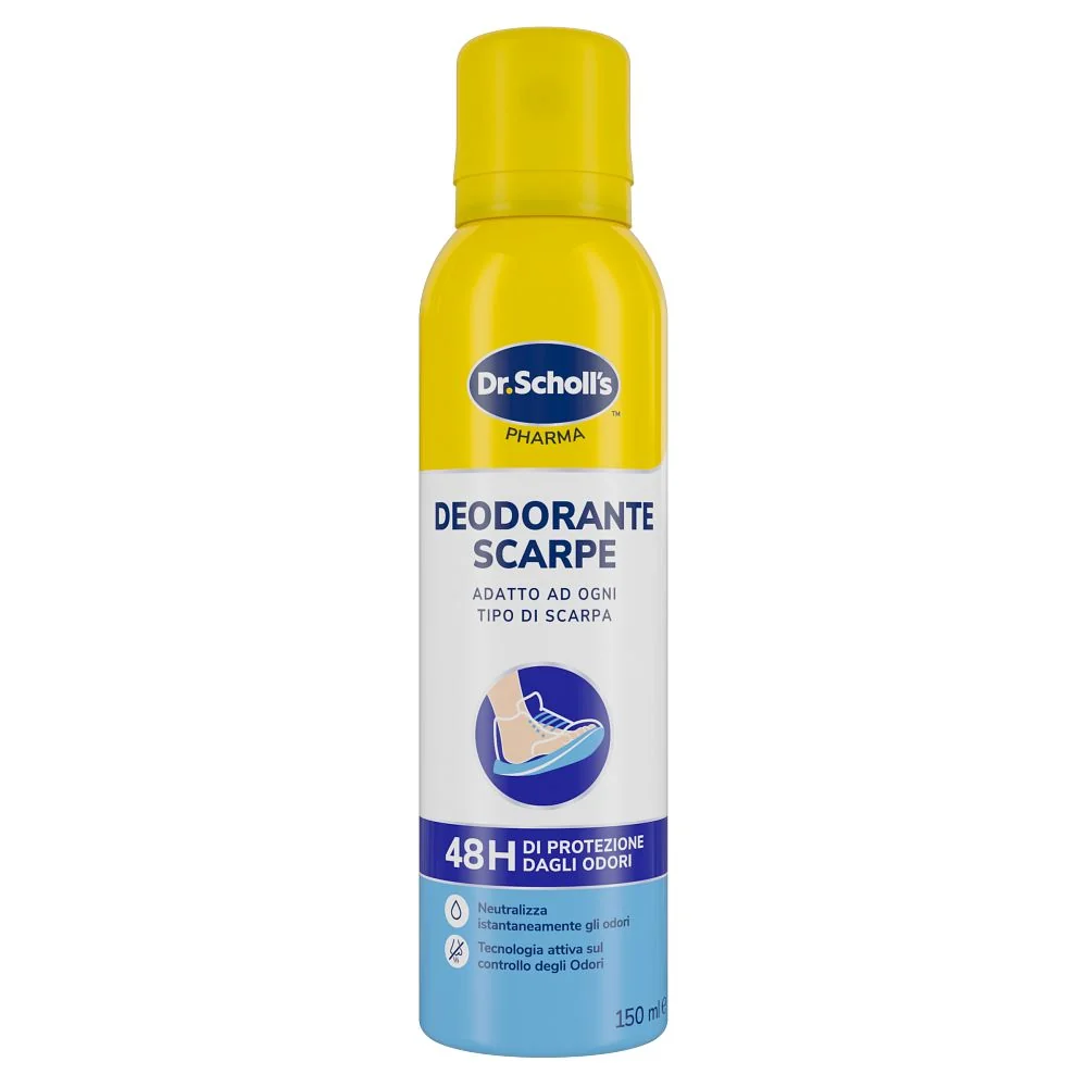 Scholl Deo Control Spray Scarpe Benessere Piedi