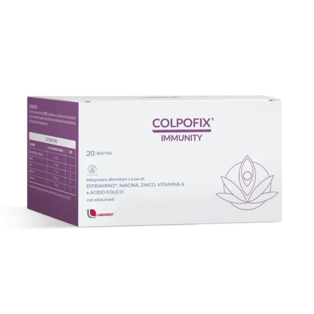 Colpofix Immunity 20 Bustine Senza Glutine