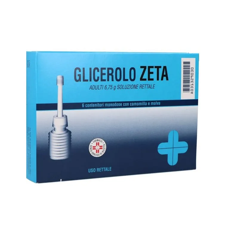 GLICEROLO ZETA 6,75 G 6 CLISMI