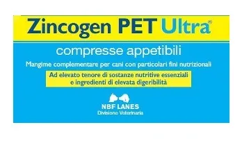 Nbf Lanes Zincogen Pet Ultra Cani e Gatti 30 Compresse