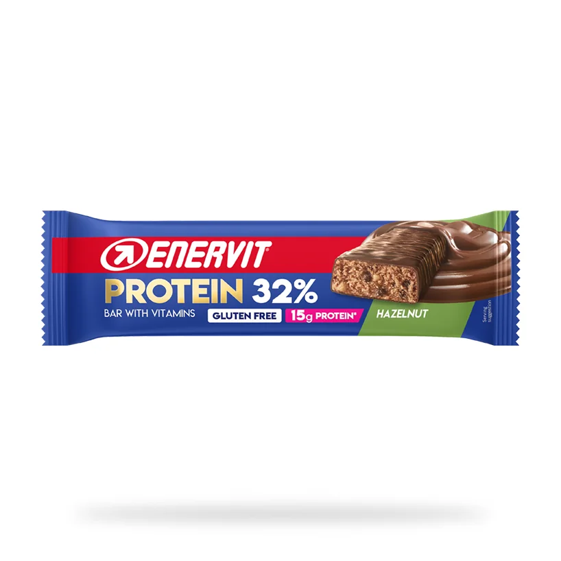 Protein Barretta Hazelnut 32% Proteine Snack Proteico