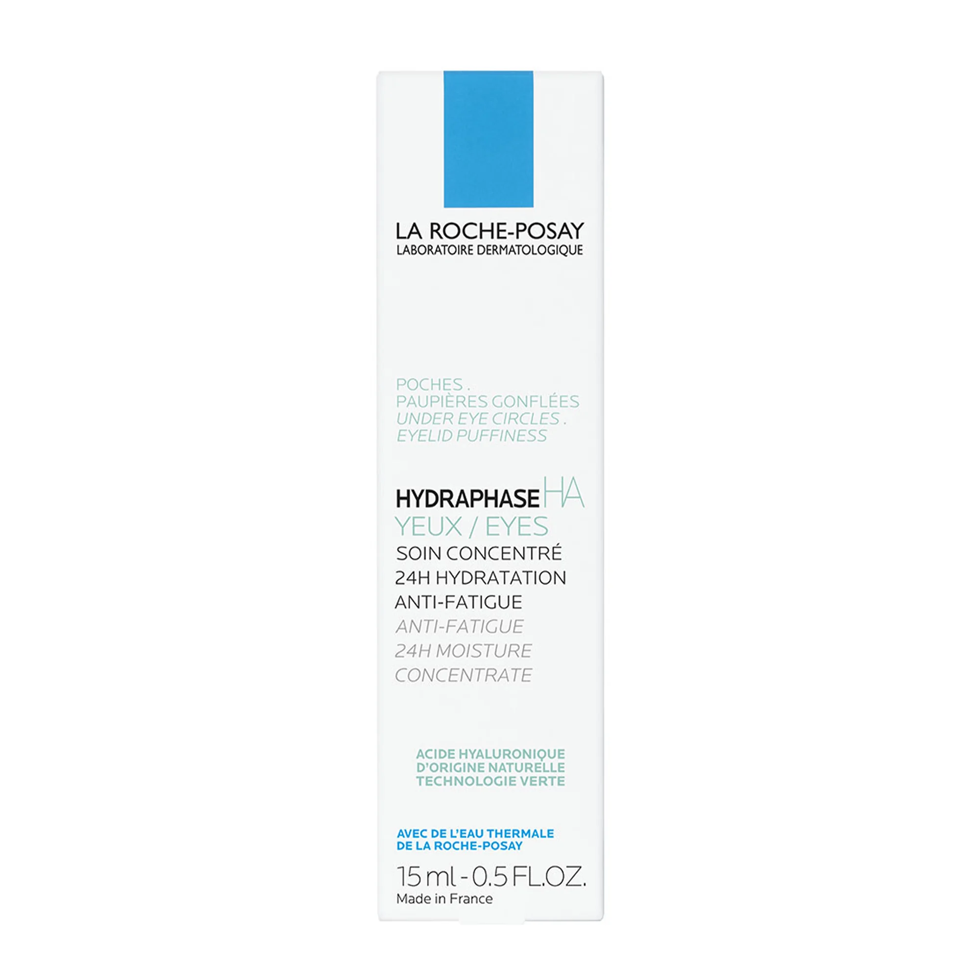 La Roche Posay Hydraphase Intense Occhi 15 ml Trattamento Concentrato Anti-fatica