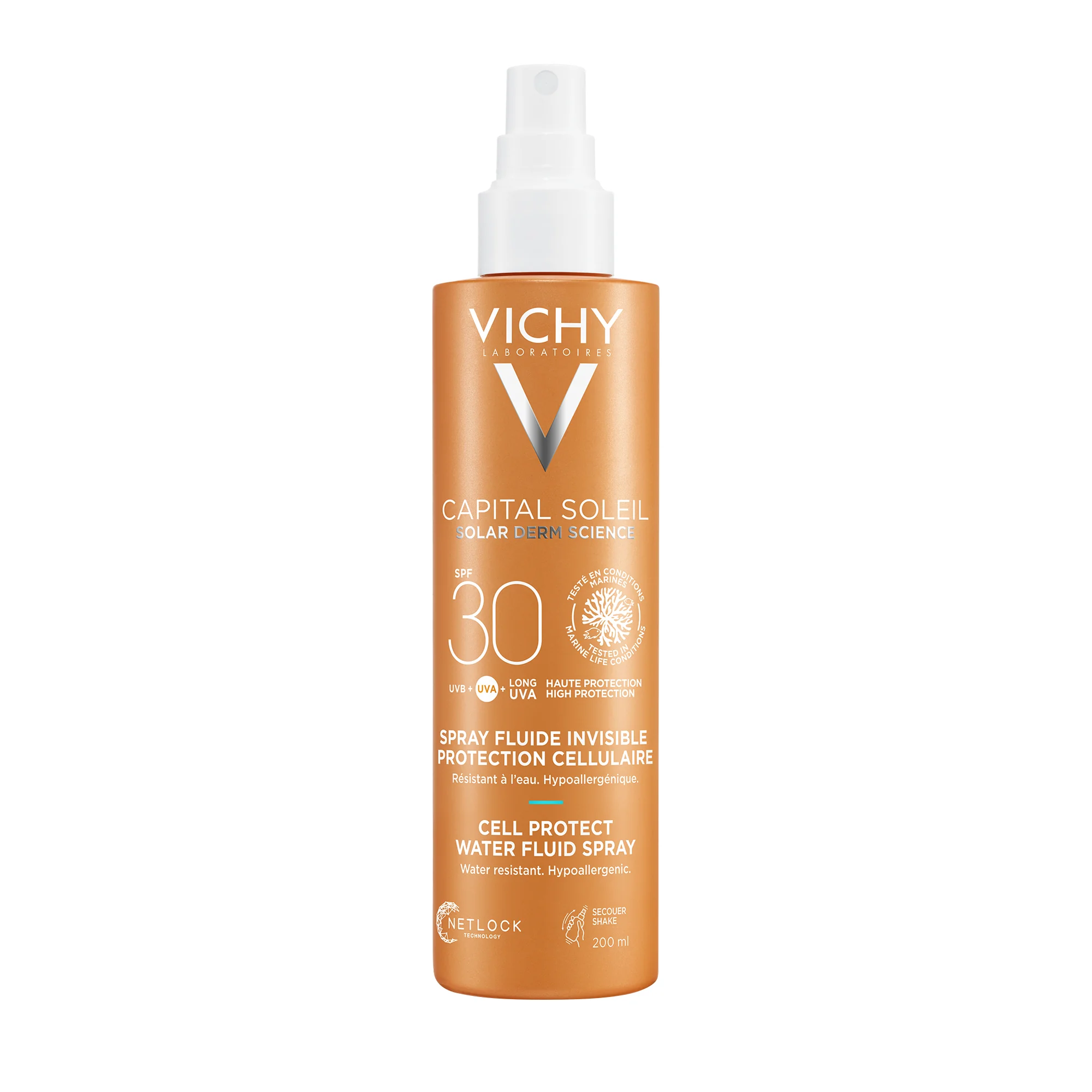 Vichy Capital Soleil Cell Protect SPF30 200 Ml Spray ultra leggero